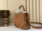 LV BB Brown Taurillon Leather Handbag With Accented Jewel - Image 2