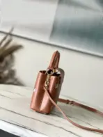 LV Capucines BB Mini Handbag Catogram Brown - Image 3