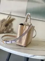 LV Himalaya Crocodile Capucines Handbag Gradient Design - Image 3