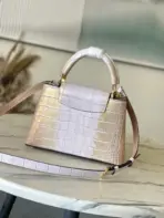 LV Himalaya Crocodile Capucines Handbag Gradient Design - Image 2