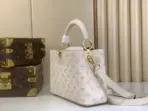 LV Capucines MM Souple Mini Handbag Cream - Image 2