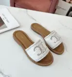 Celine Lympia Sandal White