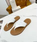 Céline Triomphe Slides White - Image 2