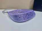 Prada Cleo Satin Bag Purple - Image 2