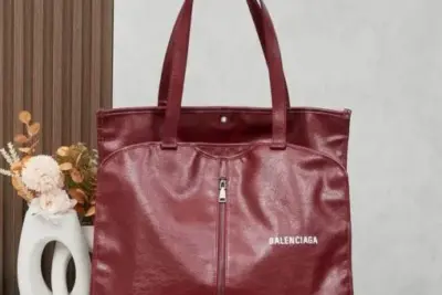 Balenciaga Crush Bag Red