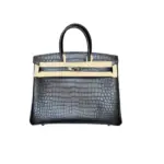Hermès Birkin 35 Porosus Crocodile Black