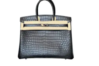 Hermès Birkin 35 Porosus Crocodile Black