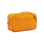 Goyard Goyardine Sac Cap Vert Crossbody Bag Orange