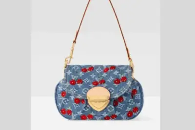 LV X TM Shoulder Denim Bag