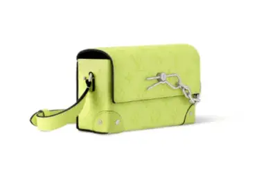 LV Steamer Wearable Wallet Lemon Yellow