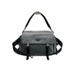 Prada Explore Re-Nylon And Leather Bag Gray