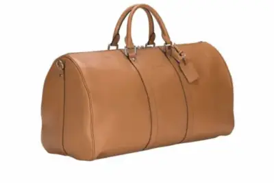 LV Keepall Bandoulière 50 travel Bag in Millésime Cuir calf Leather