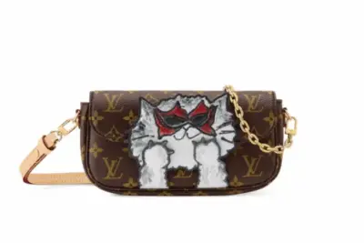 LV Grace Coddington Wallet On Chain Ivy Monogram Canvas Bag