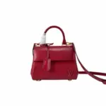 LV Cluny Mini handbag Red Monogram Rouge Epi Leather