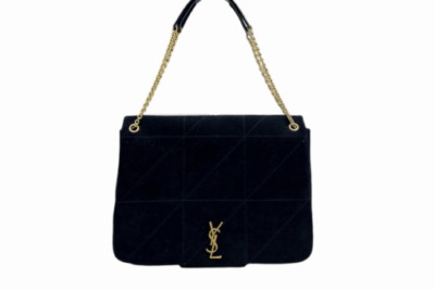 Saint Laurent Jamie 4.3 Shoulder Bag Black Suede