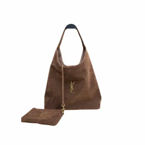 Deluxeside-2025-12-10T170641.936-510x510 Saint Laurent Niki Brown Suede Bucket Bag - Image 1