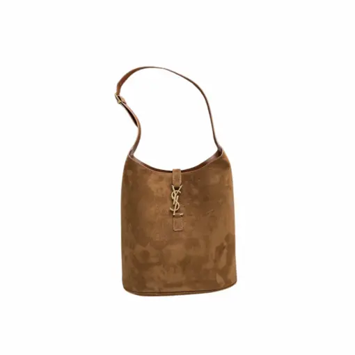 Deluxeside-2025-12-10T171419.818-510x510 Saint Laurent 5 à 7 Suede Hobo Bag Caramel - Image 1