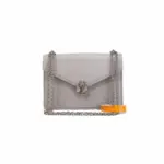 LV Rosy Chain gray Brume Empreinte leather
