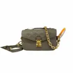 LV Pochette Métis East West Monogram Empreinte Leather