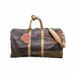 LV Keepall Bandoulière Brown