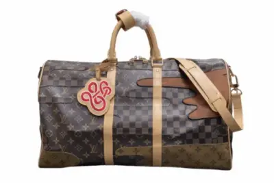 LV Keepall Bandoulière Brown