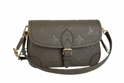 LV Diane Monogram Empreinte Leather