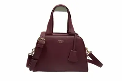 Prada Sienna Medium leather top handle satchel bag