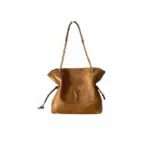 Saint Laurent Jamie Suede Bag Brown