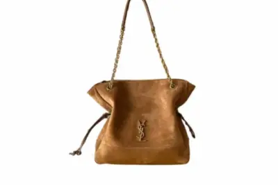 Saint Laurent Jamie Suede Bag Brown