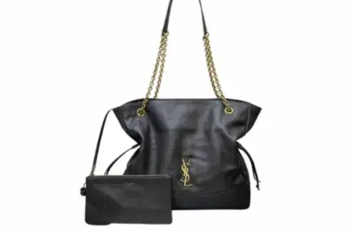 Saint Laurent Jamie 4.3 Shoulder Bag Black Lambskin Leather