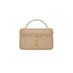 YSL Gaby Vanity Bag Lambskin Beige Quilted Leather