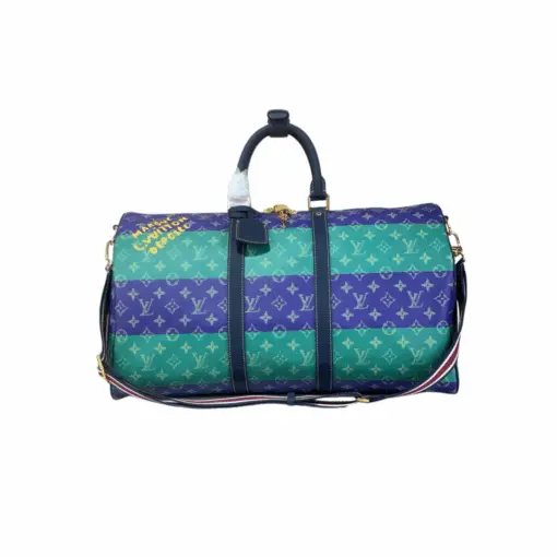 LV Keepall Bandoulière 50 Monogram Heritage