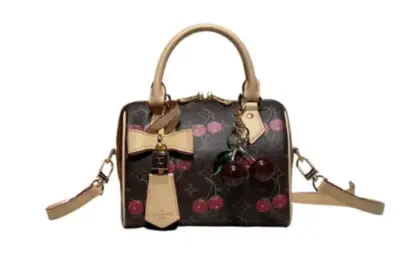 LV x TM Speedy Bandoulière 20 Monogram Cherry Bag