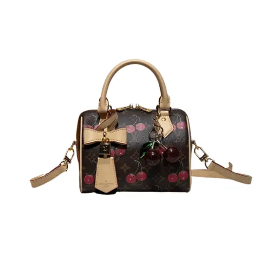 LV x TM Speedy Bandoulière 20 Monogram Cherry Bag