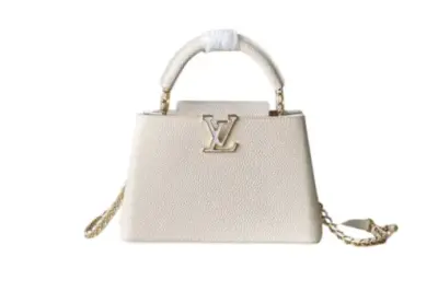 LV Capucines BB Quartz Leather