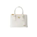 Prada Galleria Small Saffiano Leather Bag White