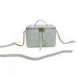 Fendi Vanity Bag Leather White