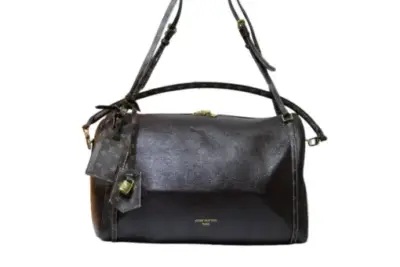 LV Express PM Bag Calfskin Leather Burnt Brown