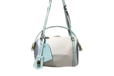 LV Express Small Handbag Calfskin Light Blue