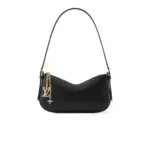 LV Pochette Bloom H36 Small Leather Black