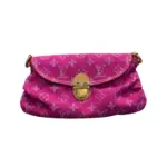 LV Mini Pleaty Pink Denim