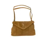 YSL Toy Puffer Lambskin Brown