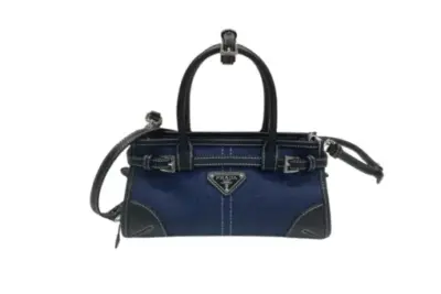 Prada Bonnie Bag Denim Blue