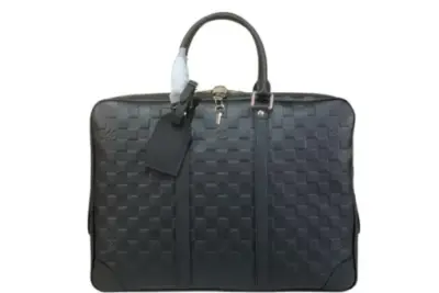 LV Porte Documents Voyage PM Damier Infini Leather Bag