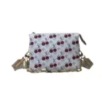 LV x TM Pochette Bag White Cherry Métis East West