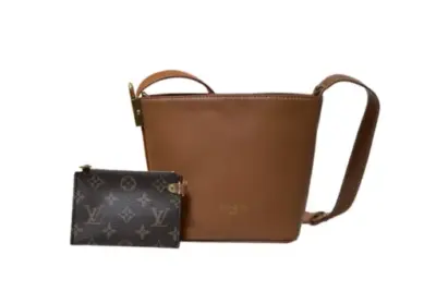 LV Low Key All In BB Bag Cognac Calfskin Leather