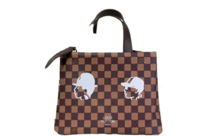 LV Mini Shopper Tote Damier Ebene Canvas