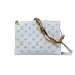 LV White Coussin PM H32 Handbag