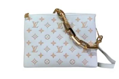 LV White Coussin PM H32 Handbag
