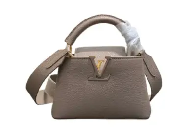 LV Capucines BB Handbag Taurillon Leather Beige